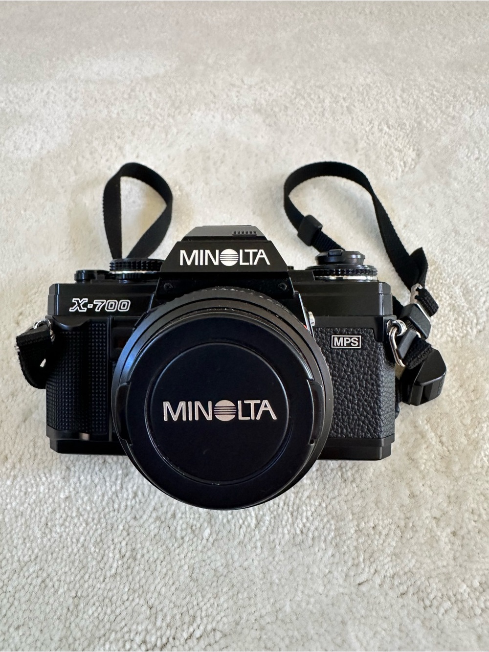 Minolta X-700 35mm SLR Camera in Black